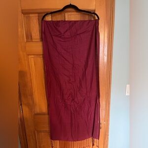 Maroon pashmina